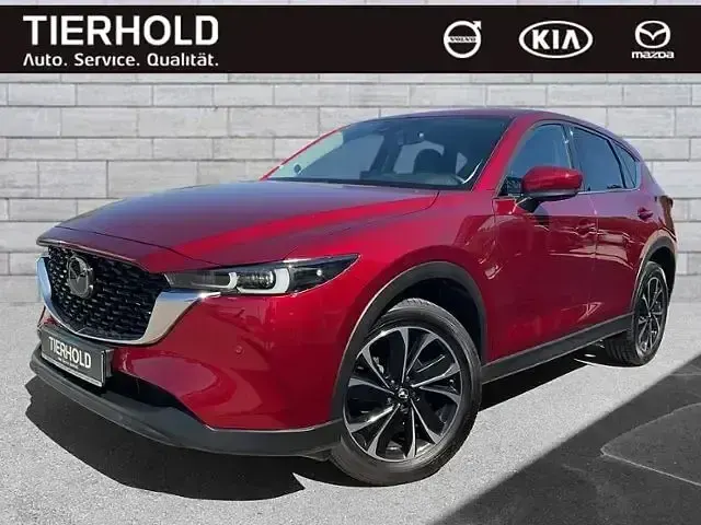 Gebraucht Mazda CX-5 Exclusive-Line 194 PS (142 kW) 2023 Soul red crystal SUV