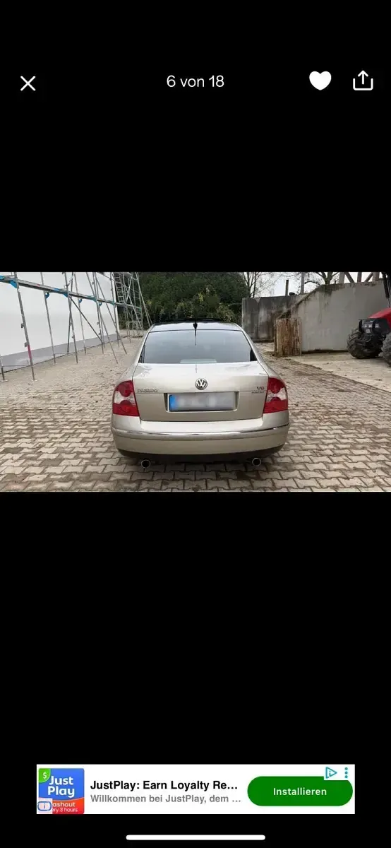 Usata VW Passat 193 CV (141 kW) 2003 Berlina