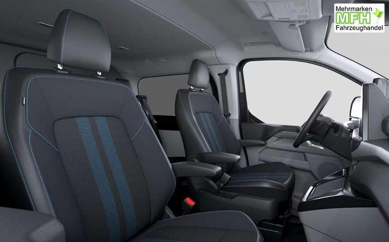 Neu Ford E-Transit Sport 160 kW (218 PS) 2025 Digital aqua blue metallic Van