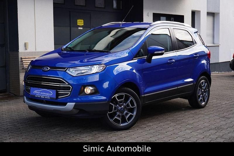Gebraucht Ford Ecosport Titanium 125 PS (91 kW) 2016 Blau SUV