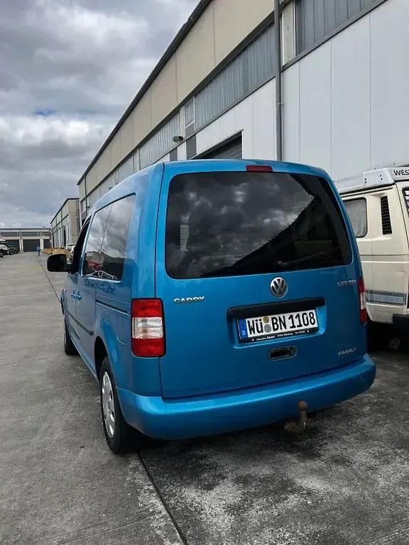 Gebraucht VW Caddy Family 105 PS (77 kW) 2007 Blau Van / Kleinbus