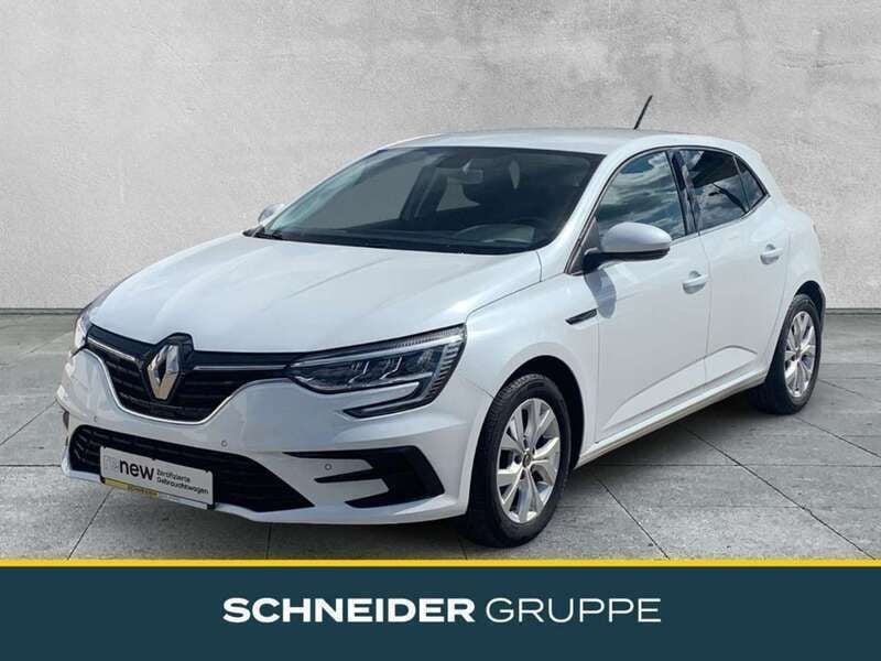 Weiß Gebraucht 2020 Renault Mégane IV Zen Limousine | 11.890 € (Fairer Preis) - Bild 1/4