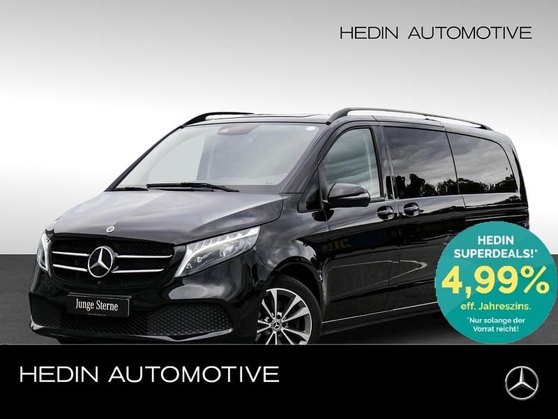 Schwarz Gebraucht 2023 Mercedes V300 Avantgarde Van / Kleinbus | 57.375 € (Superpreis) - Bild 1/4