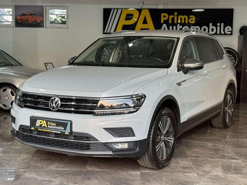 White silver Gebraucht 2018 VW Tiguan Allspace SUV | 22.799 € (Guter Preis) - Bild 1/4