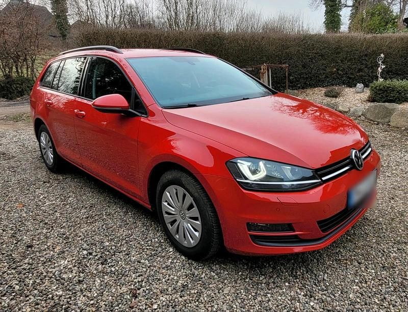 Gebraucht VW Golf VII 105 PS (77 kW) 2014 Rot Kombi