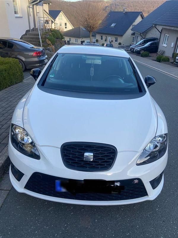 Usata Seat Leon 170 CV (125 kW) 2012 Bianco Berlina