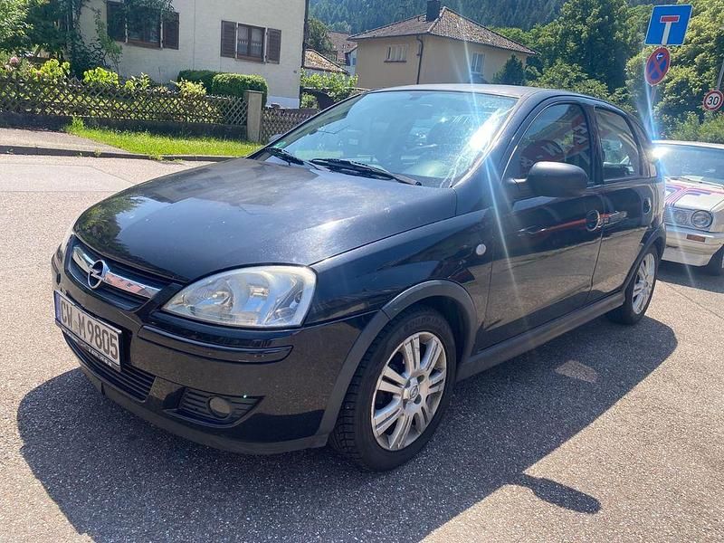 Schwarz Gebraucht 2006 Opel Corsa Limousine | 999 € (Fairer Preis) - Bild 1/4