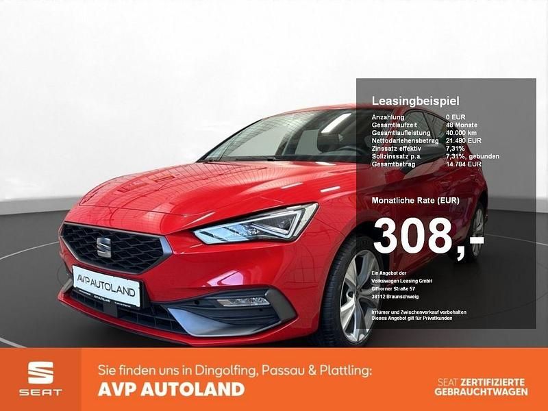 Gebraucht Seat Leon FR 204 PS (150 kW) 2022 Rot Limousine