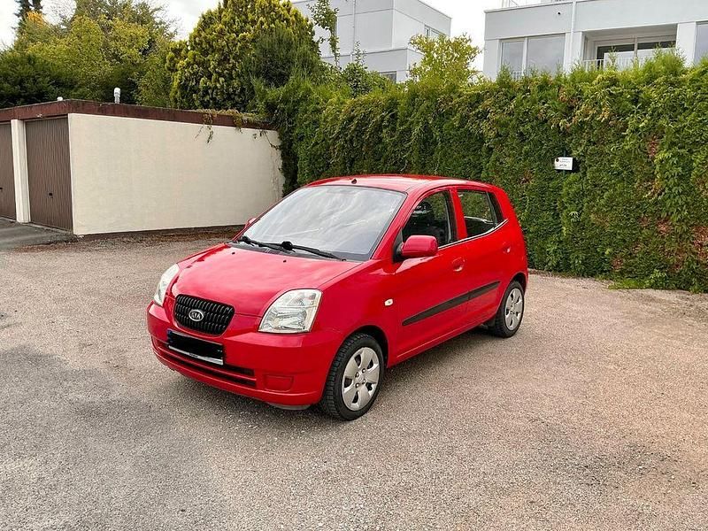 Rot Gebraucht 2008 Kia Picanto Kleinwagen | 1.200 € (Fairer Preis) - Bild 1/4