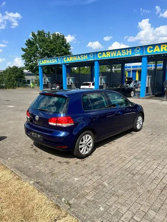 Gebraucht VW Golf VI Style 86 PS (63 kW) 2011 Blau Kleinwagen