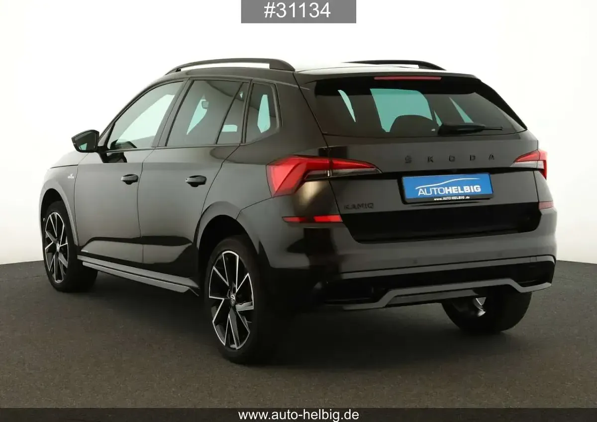 Gebraucht Skoda Kamiq Monte Carlo 150 PS (110 kW) 2023 Schwarzmagic perleffekt SUV