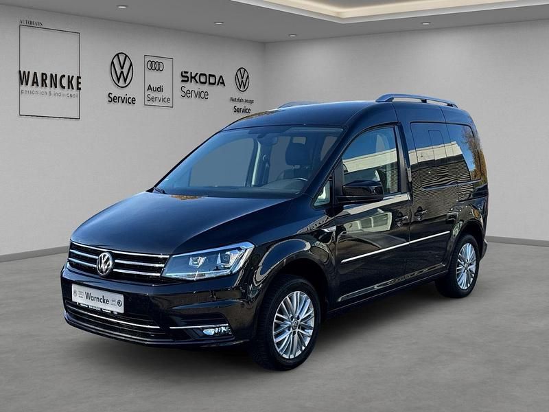 Schwarz Gebraucht 2017 VW Caddy Highline Van / Kleinbus | 39.980 € - Bild 1/4