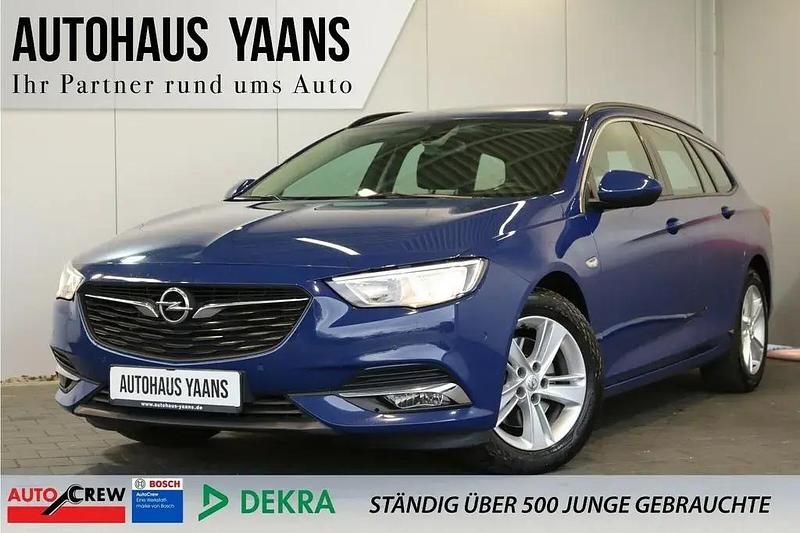 Indigo blau Gebraucht 2018 Opel Insignia Business Kombi | 15.969 € (Teuer) - Bild 1/1