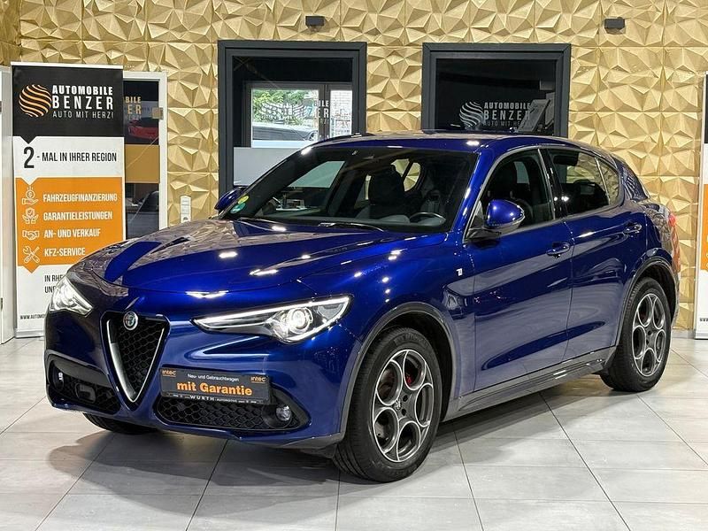 Gebraucht Alfa Romeo Stelvio Ti 209 PS (153 kW) 2022 Blau SUV