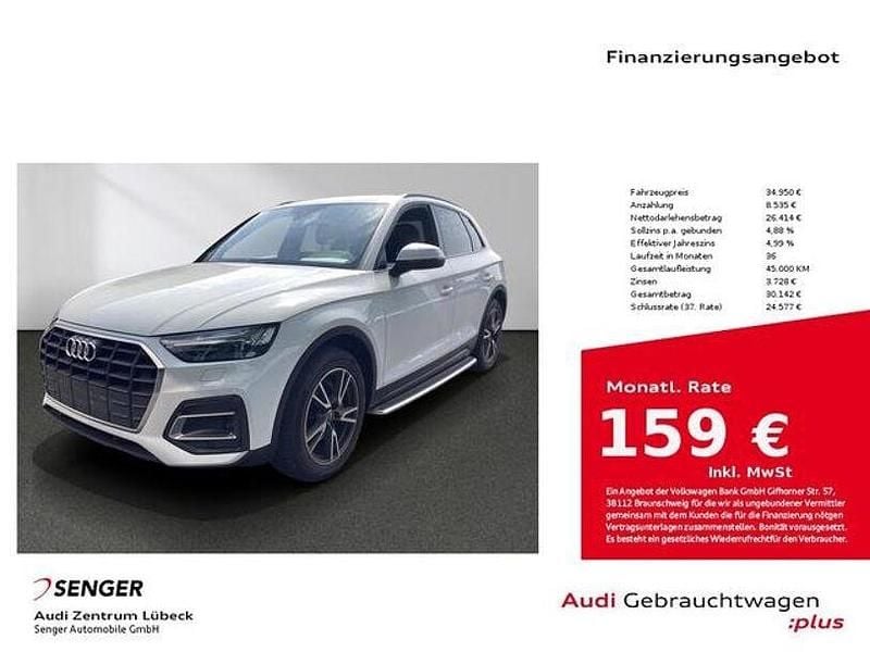 Gletscherweiß metallic Gebraucht 2022 Audi Q5 Ambiente SUV | 34.950 € (Guter Preis) - Bild 1/3