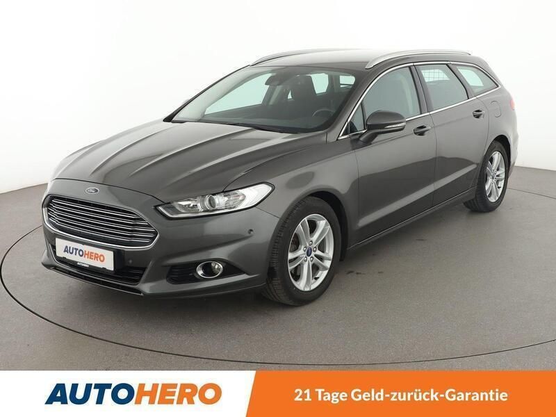 Grau Gebraucht 2014 Ford Mondeo Titanium Limousine | 12.550 € (Etwas zu teuer) - Bild 1/3