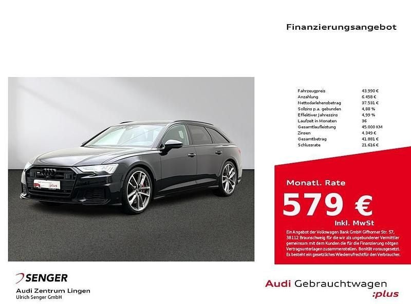 Gebraucht Audi S6 Ambiente 344 PS (253 kW) 2021 Mythosschwarz metallic Kombi