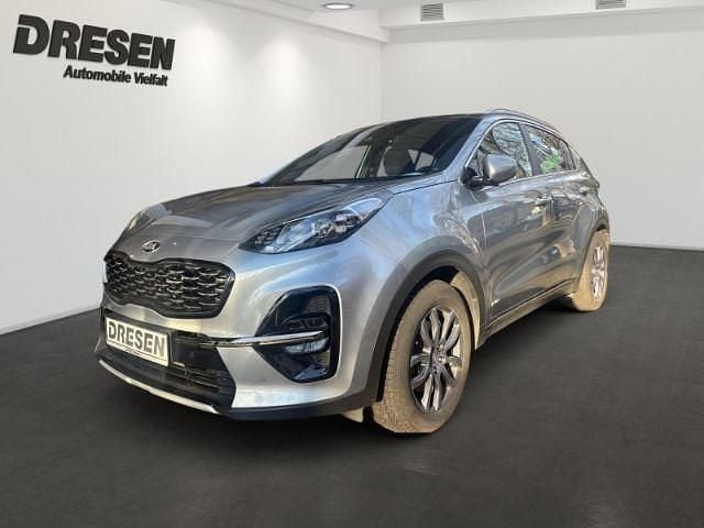 (css) lunar silver m (silber) (metallic) Gebraucht 2019 Kia Sportage GT-Line SUV | 21.480 € (Fairer Preis) - Bild 1/4