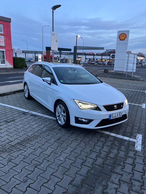 Gebraucht Seat Leon ST FR 184 PS (135 kW) 2015 Weiß Kombi