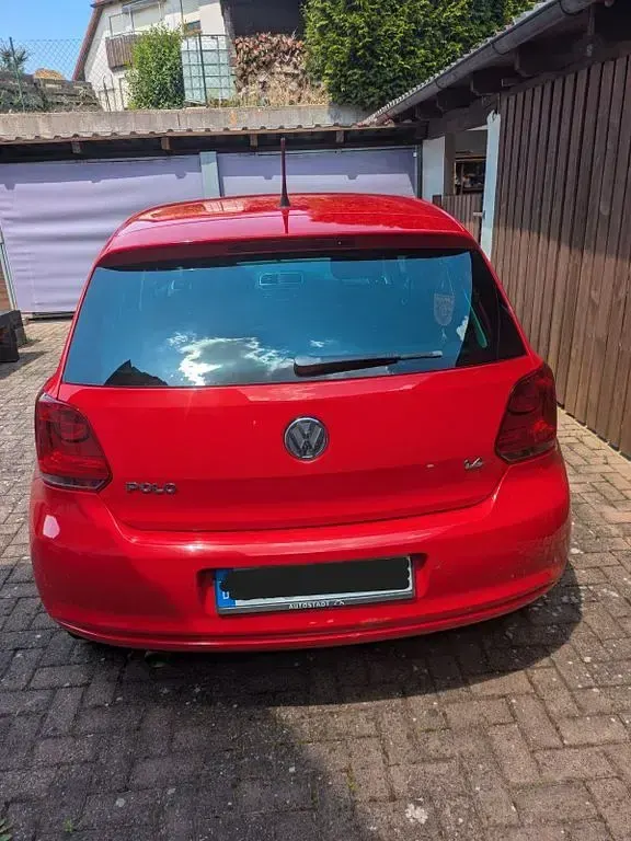 Gebraucht VW Polo Team 86 PS (63 kW) 2010 Rot Kleinwagen