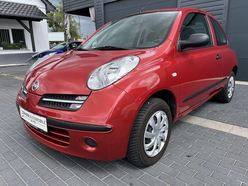 Rot Gebraucht 2006 Nissan Micra Kleinwagen | 2.470 € (Teuer) - Bild 1/4