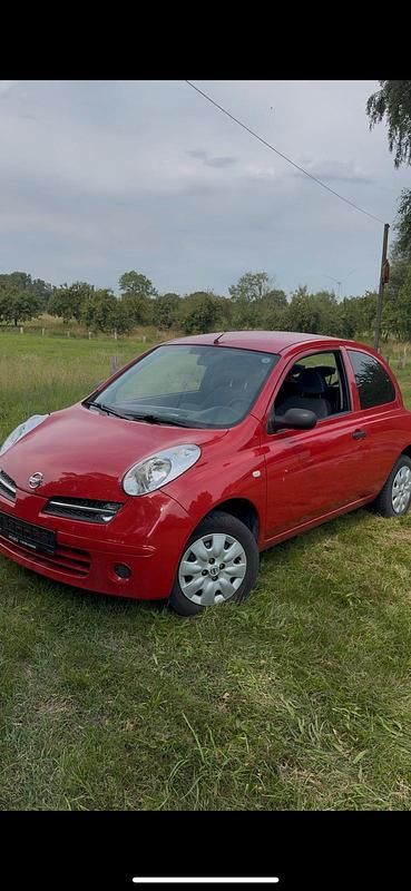 Rot Gebraucht 2006 Nissan Micra Kleinwagen | 3.799 € (Teuer) - Bild 1/4