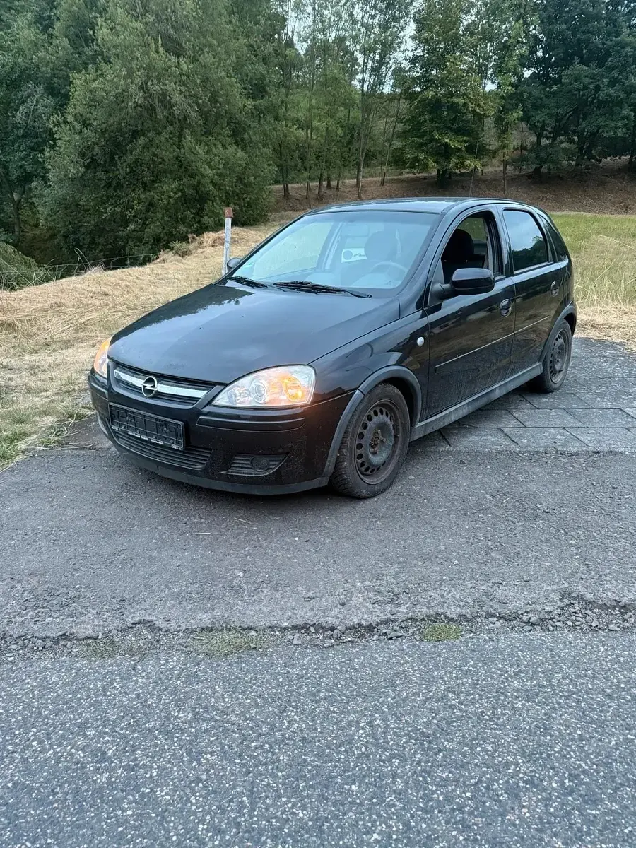 Gebraucht Opel Corsa Edition 80 PS (58 kW) 2006 Schwarz Kleinwagen