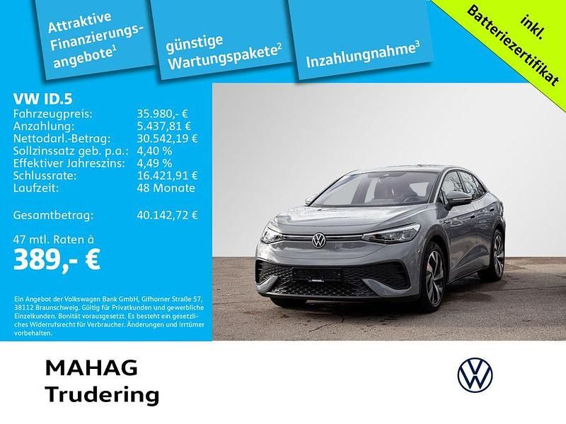 Gebraucht VW ID.5 Pro 150 kW (204 PS) 2022 Grau SUV