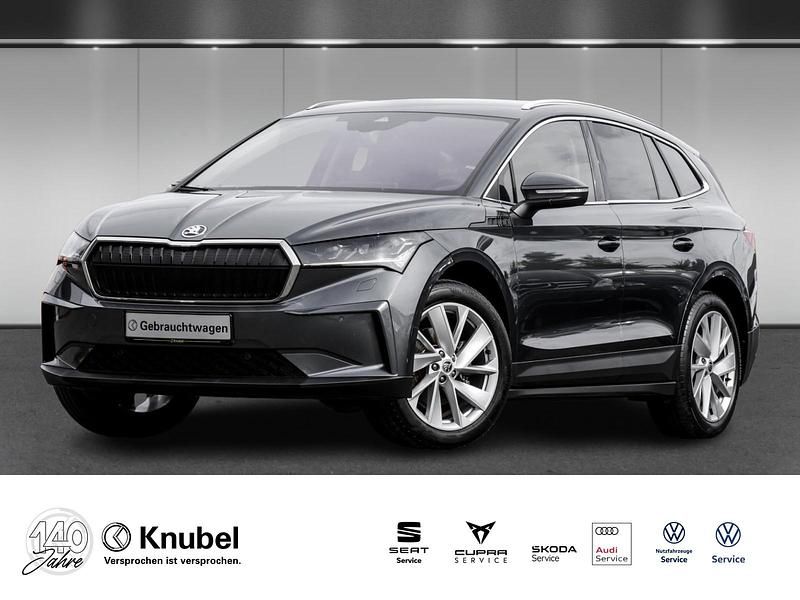 Grau Gebraucht 2021 Skoda Enyaq iV SUV | 26.690 € (Fairer Preis) - Bild 1/4
