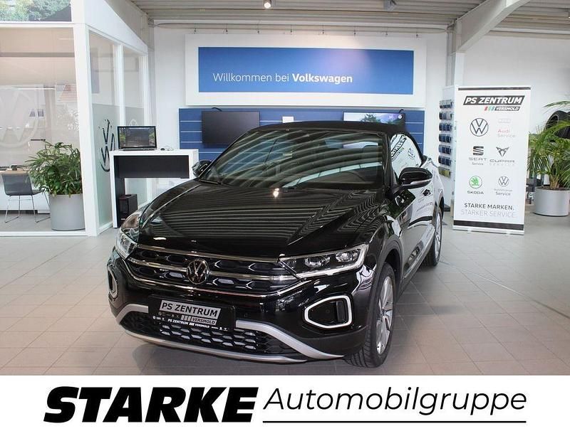 Neu VW T-Roc Cabriolet 150 PS (110 kW) 2025 Schwarz Cabrio