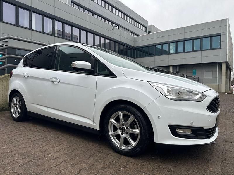 Gebraucht Ford C-MAX Titanium 125 PS (91 kW) 2016 Weiß Van / Kleinbus