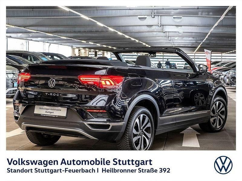 Gebraucht VW T-Roc Cabriolet Active 110 PS (80 kW) 2021 Schwarz Cabrio
