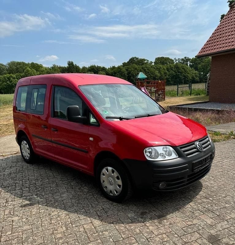 Gebraucht VW Caddy Life 105 PS (77 kW) 2006 Rot Van / Kleinbus