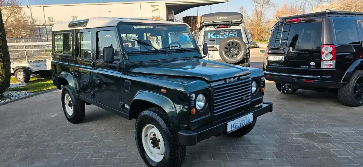 Gebraucht Land Rover Defender 122 PS (89 kW) 2001 Grün SUV