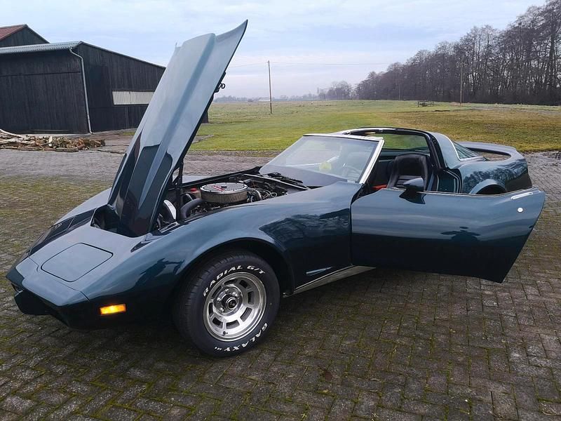 Blau Gebraucht 1979 Chevrolet Corvette C3 Coupé | 28.999 € - Bild 1/4