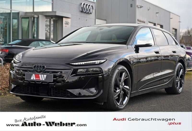 Schwarz Gebraucht 2025 Audi A6 e-tron S-Line Kombi | 80.900 € (Guter Preis) - Bild 1/4