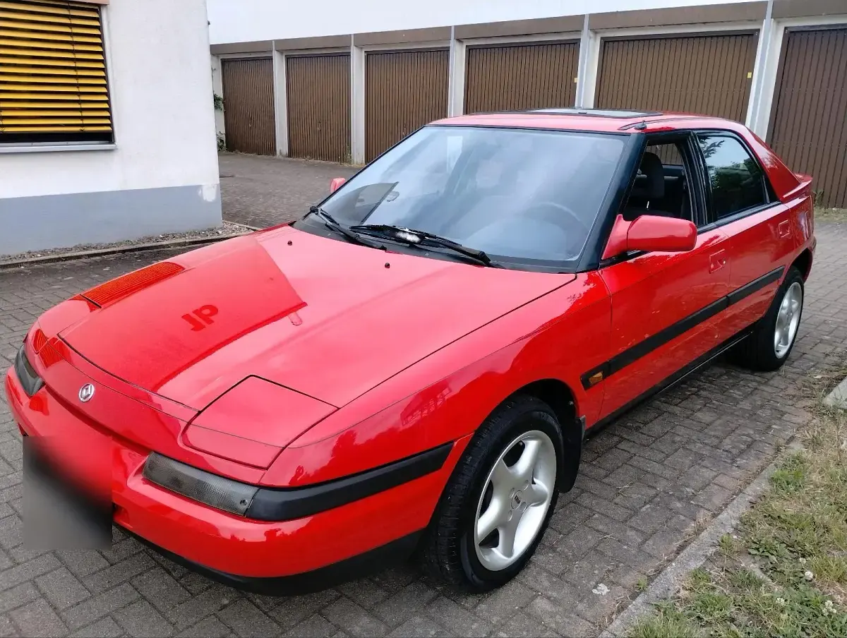 Gebraucht Mazda 323F 103 PS (75 kW) 1993 Rot Coupé
