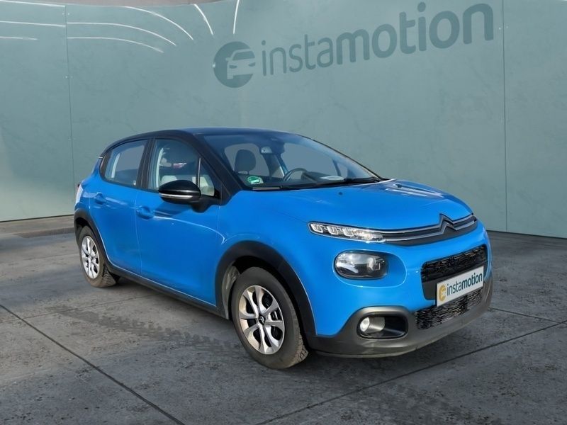 Blau Gebraucht 2019 Citroën C3 Feel Kleinwagen | 11.840 € (Fairer Preis) - Bild 1/4