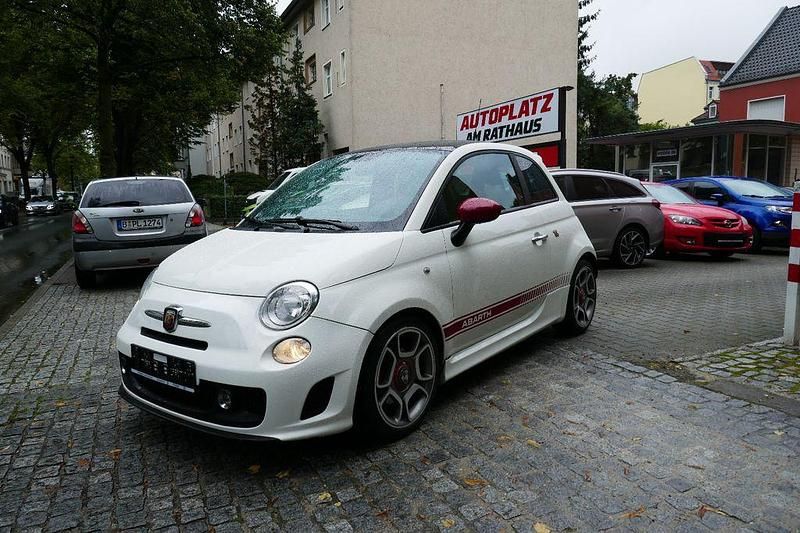 Weiß Gebraucht 2008 Abarth 500 Kleinwagen | 9.950 € (Etwas zu teuer) - Bild 1/4