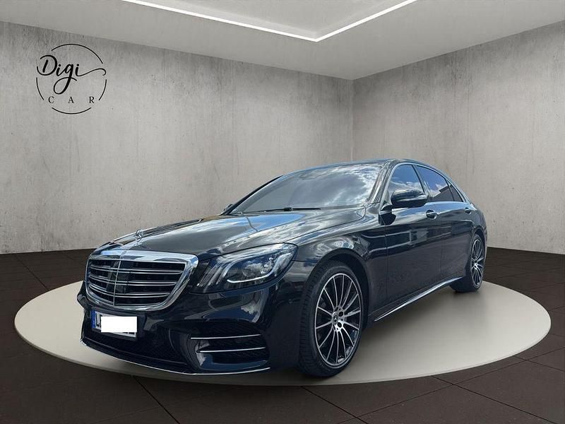 Schwarz Gebraucht 2019 Mercedes S450 AMG line Limousine | 55.990 € (Fairer Preis) - Bild 1/4
