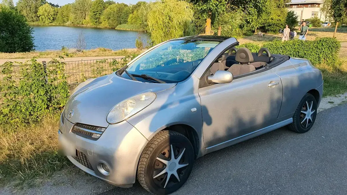 Gebraucht Nissan Micra C+C 88 PS (64 kW) 2006 Silber Cabrio