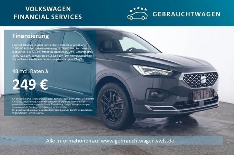 Urano grau Gebraucht 2022 Seat Tarraco XCELLENCE SUV | 28.450 € (Superpreis) - Bild 1/4
