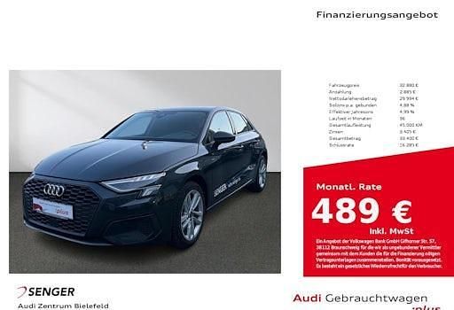 Gebraucht Audi A3 Ambiente 116 PS (85 kW) 2023 Manhattangrau metallic Limousine