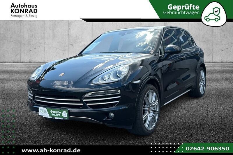Schwarz Gebraucht 2014 Porsche Cayenne Platinum Edition SUV | 22.990 € - Bild 1/4