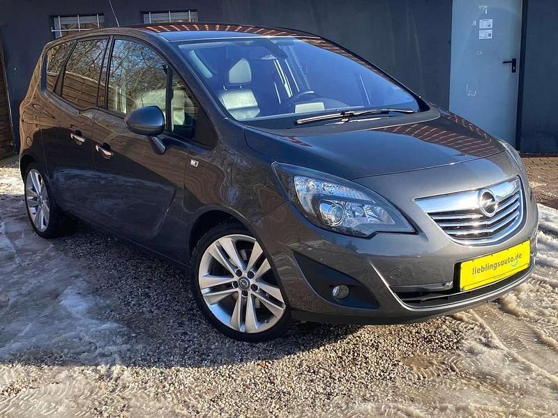 Gebraucht Opel Meriva Innovation 131 PS (96 kW) 2010 Karbongrau/technical grey Van / Kleinbus