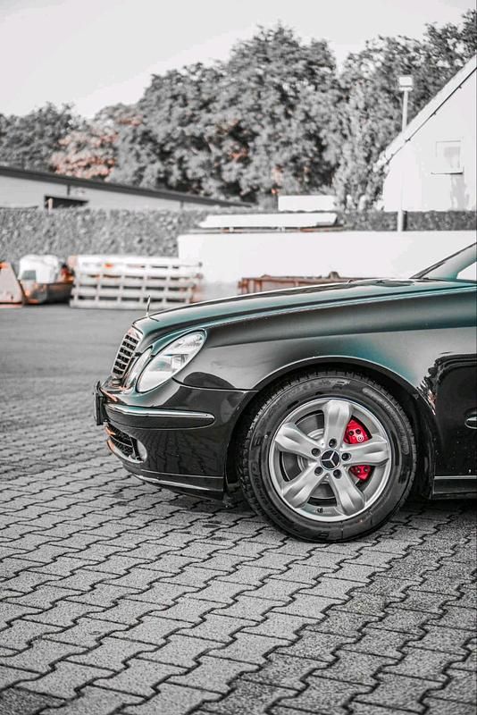 Gebraucht Mercedes E320 205 PS (150 kW) 2004 Schwarz Kombi