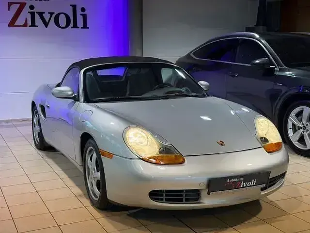 Gebraucht Porsche Boxster 204 PS (150 kW) 1997 Silber Cabrio