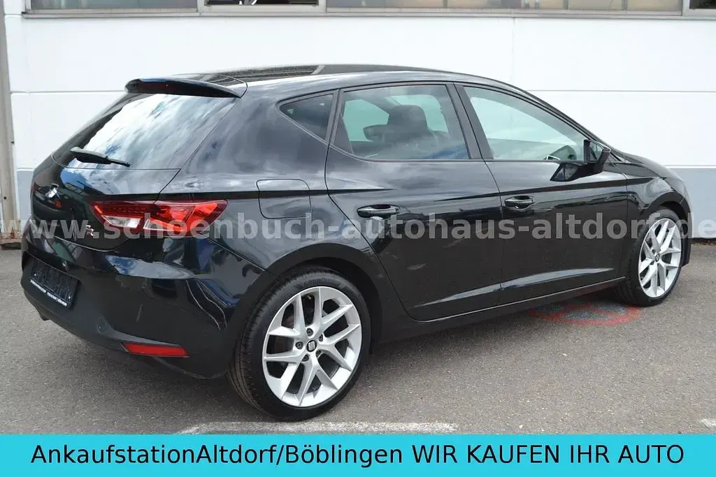 Gebraucht Seat Leon FR 150 PS (110 kW) 2015 Schwarz metallic Limousine