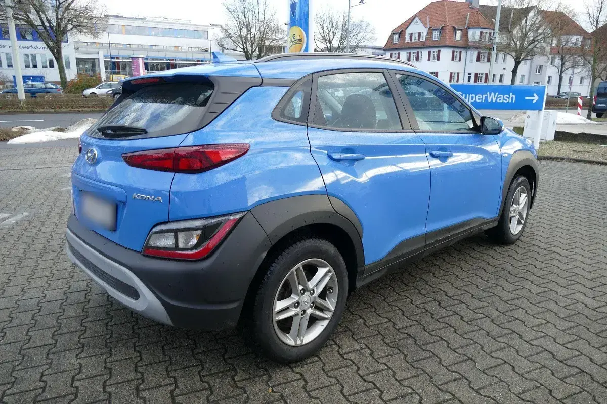 Gebraucht Hyundai Kona 136 PS (100 kW) 2021 Blau SUV