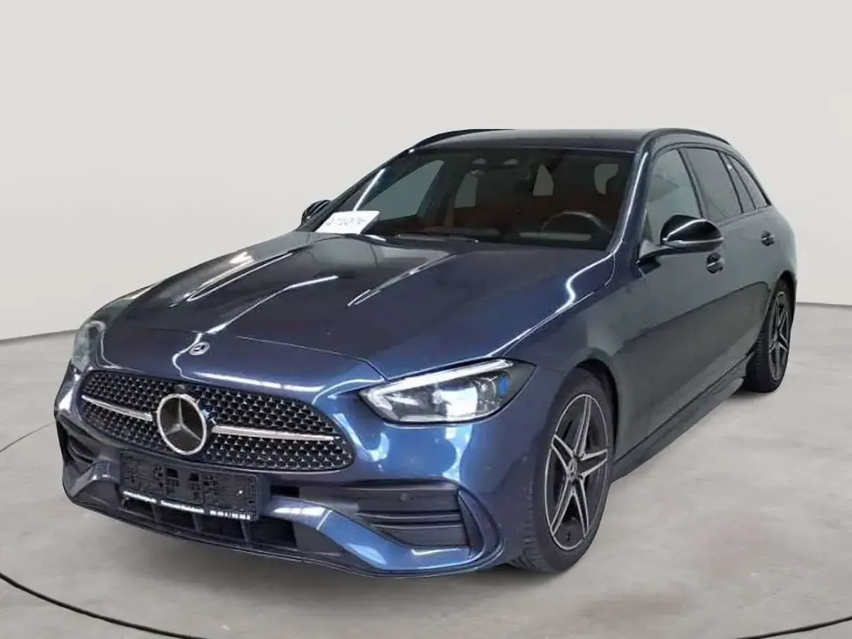 Gebraucht Mercedes C180 AMG line 170 PS (125 kW) 2023 Sodalithblau metallic Kombi